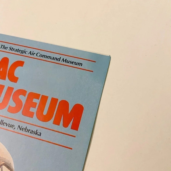 Vintage The Strategic Air Command Museum Sac Museum Nebraska Brochure  Pamphlet - Picture 2 of 13